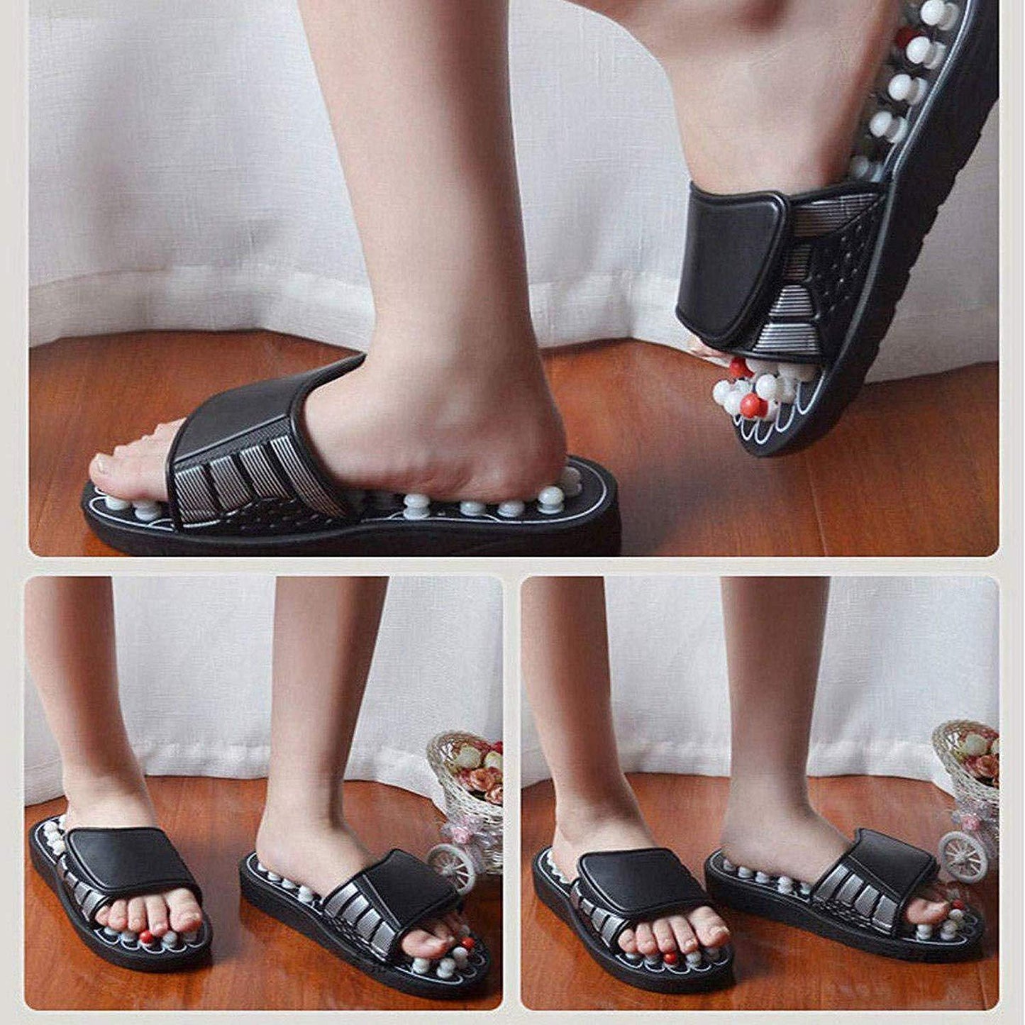 Acupressure Foot Relaxer Massager Slippers – Rejuvenate Your Feet & Boost Wellness