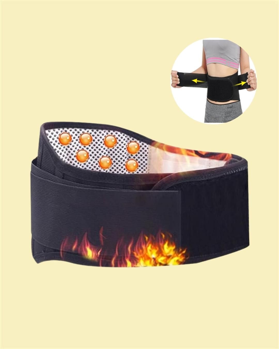 Acupressure Kidney Care Belt – Magnetic Therapy for Lumbar Support & Pain Relief