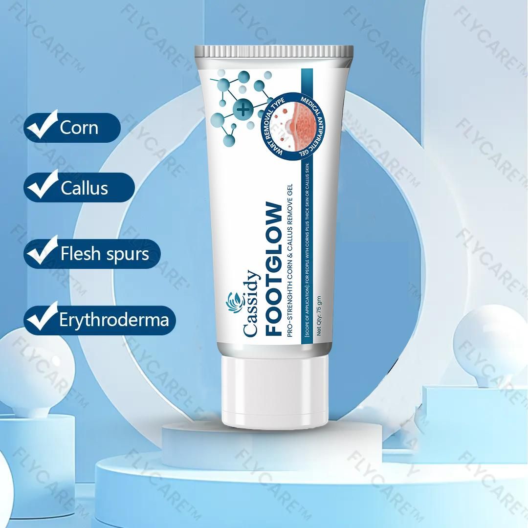 CASSIDY FootGlow Remove Gel – Smooth, Heal & Brighten Your Feet (75g x Pack of 2)
